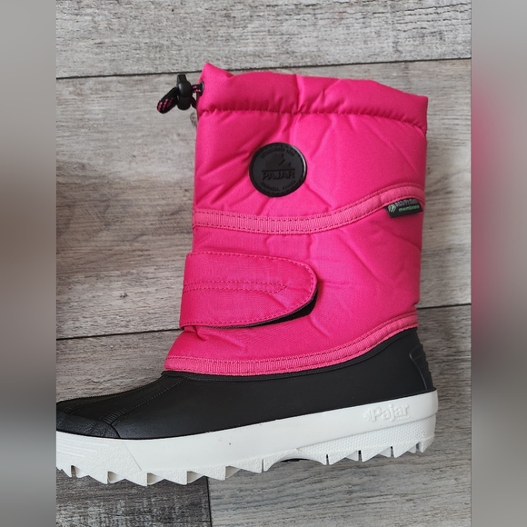 Pajar Made In Italy Fuchsia Little Girl's Snow Boots - size 2Y - Picture 4 of 13